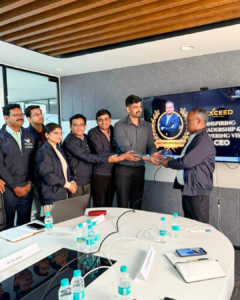 Award to CEO Inspiring Leadership and Unwavering Vision