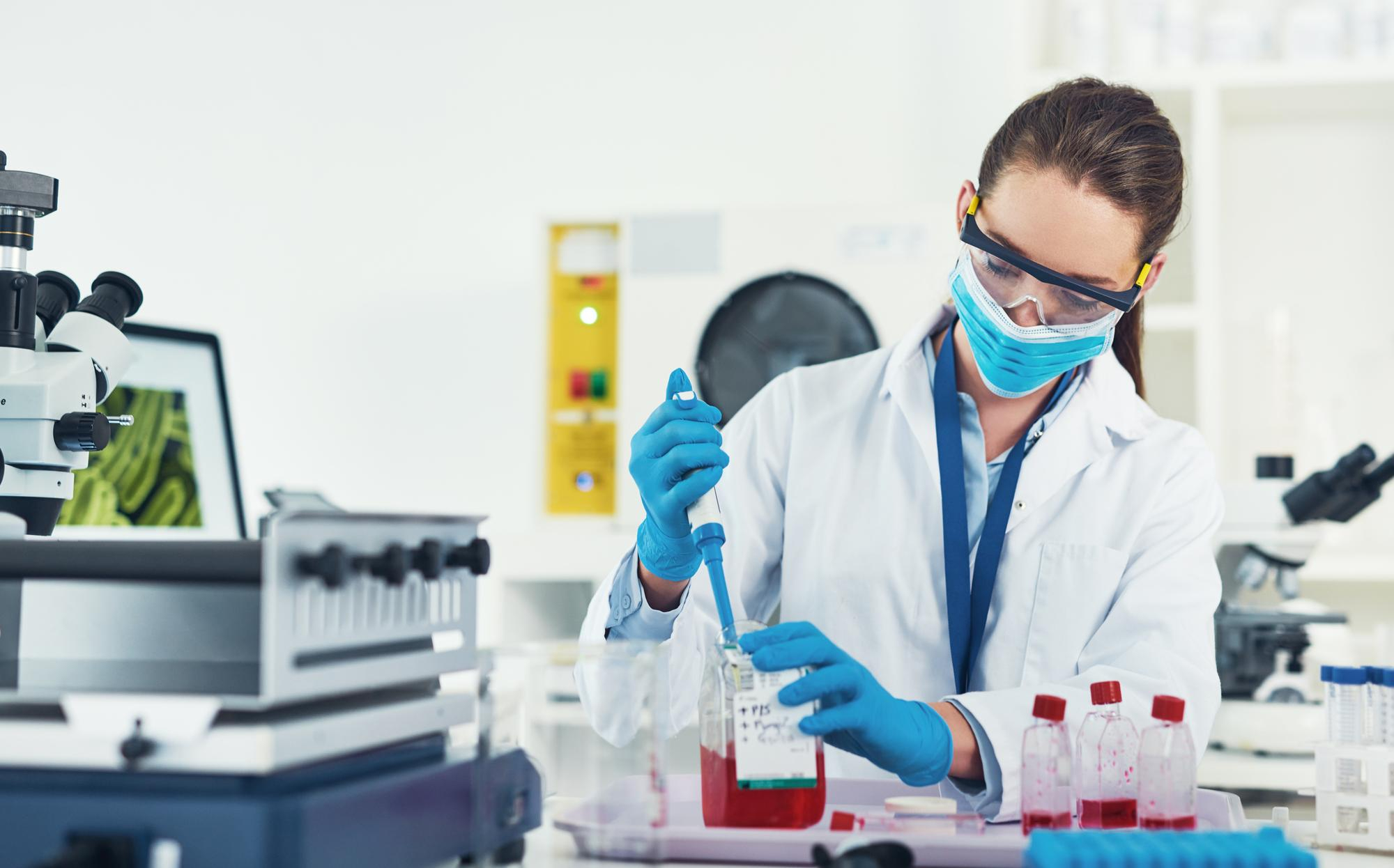 chemical testing lab