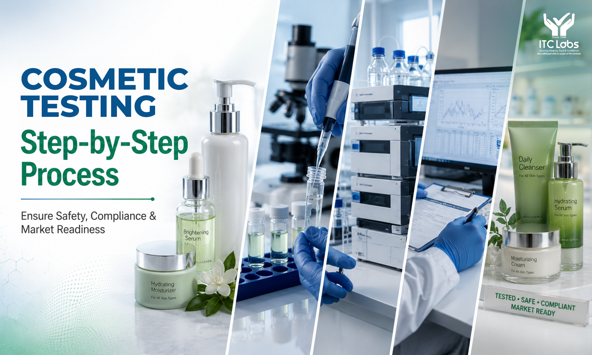 Cosmetic Testing-Step-by-Step Process