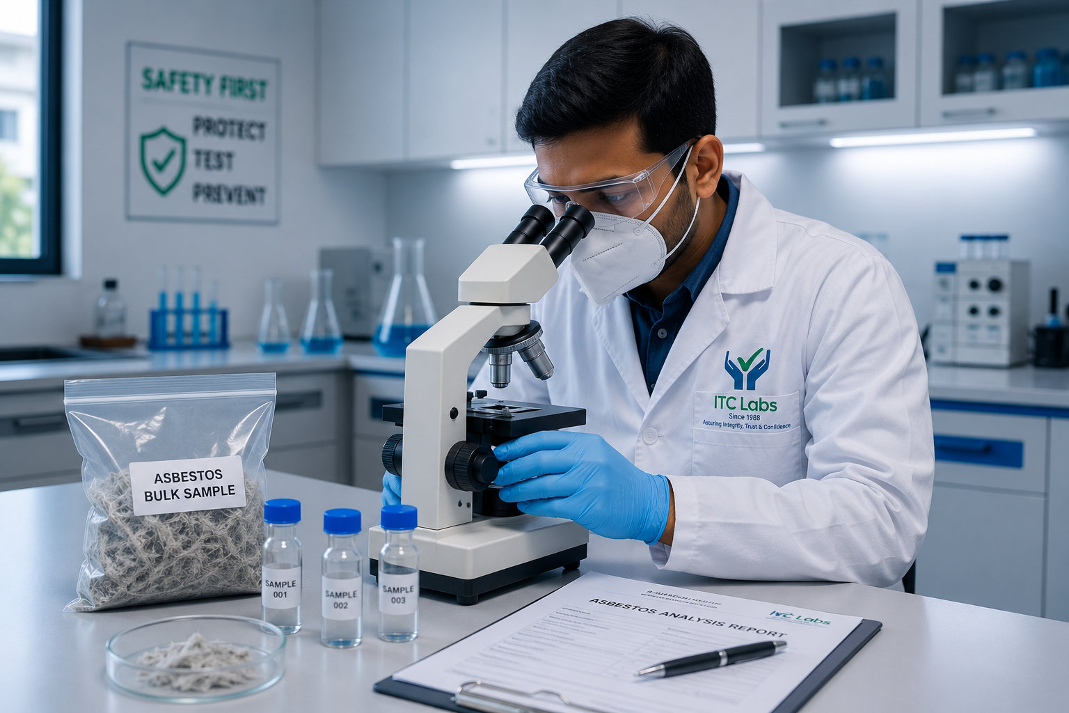 Asbestos Testing Services | NABL Accredited Asbestos Testing Lab